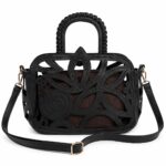 bolso troquelado asa corta bandolera moda mujer joven tendencias piel otoño