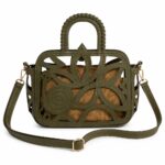 Bolso cesta calado troquelado efecto piel moda mujer otoño 2026