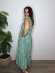 vestido nido cuadro vichy
