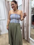bandeau nido estampado moda joven tendencia