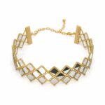 choker espejos dorado moda joven complementos