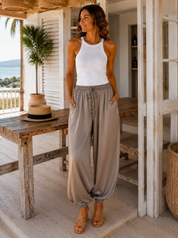 pantalon bombacho satinado moda mujer (1)