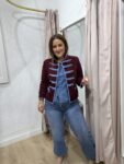 chaqueta paño corsaria militar tendencia moda mujer 35 a 45 años