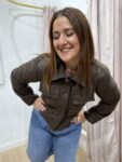 chaqueta ante botones tendencia otoño moda mujer 35 a 45 años